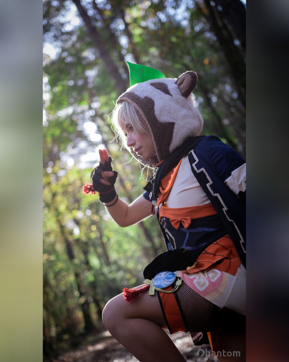 BrenadineL's tweet photo. Cosplay de sayu de genshin impact ! Fait main ! #sayu #Genshinlmpact #cosplayergirl https://t.co/ANlxYQ4gW0