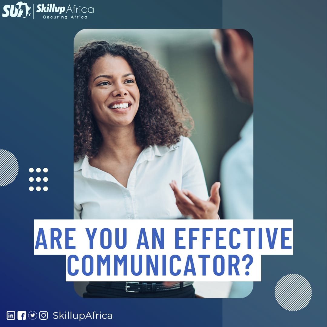 Effective Communication is the greatest influencer of every success milestone.
We will always remind you that at Skillup Africa, we have a vast array of experience in shaping you into a full-fledged maven.

#skillupafrica #cohort5 #tech #career #communication #lagos
