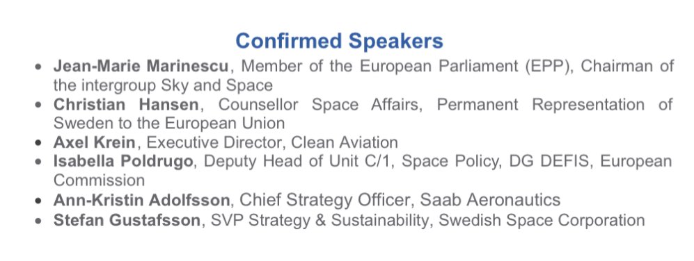 SAI_aerospace's tweet photo. Idag ordnar vi seminarium i Bryssel om hur svensk flyg och rymdindustri bidrar till Europas samhälle. #innovation #flyg #rymd @clean_aviation @esa @RymdstyrelsenSE @Naringsdep @Utbdep #eu @SOFF_SE @innovair_sip @GKN_Sweden @Saab @SSCspace @BeyondGravity_S https://t.co/ClPHxJbQEM
