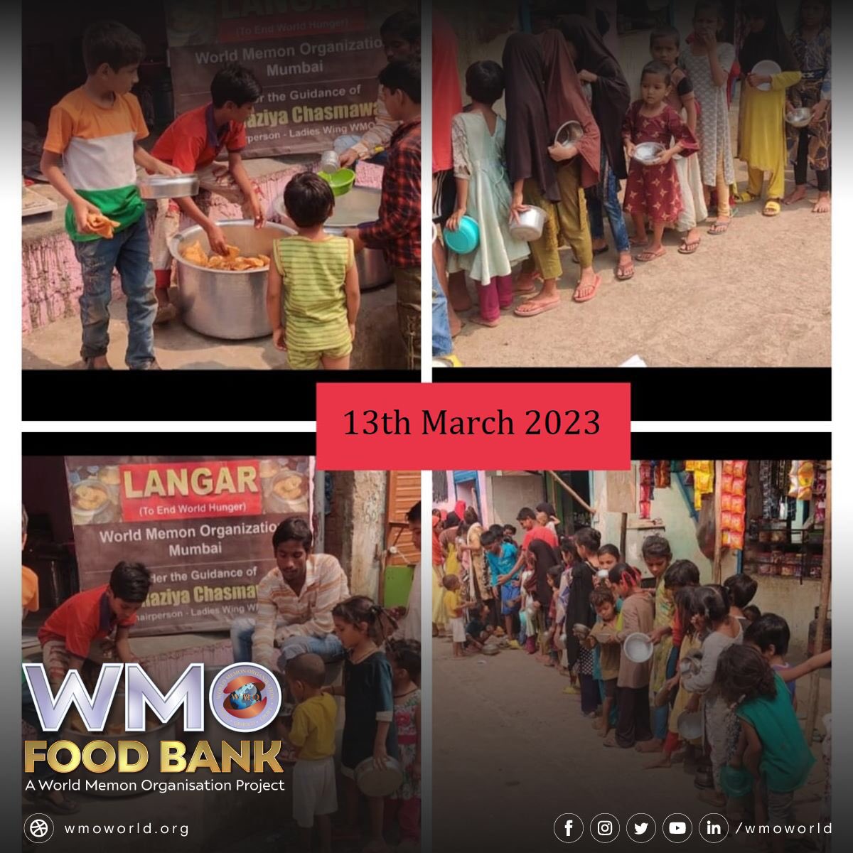 wmoworld's tweet photo. Alhamdulillah, WMO North India Chapter has completed one and half year of running "FOOD BANK LANGHAR". And now in is in full swing preparing for Ramadan to provide 'Shehery' and 'Iftar' meals throughout the holy month, Insha Allah!

#WMONIC https://t.co/LO1XfWvLMu
