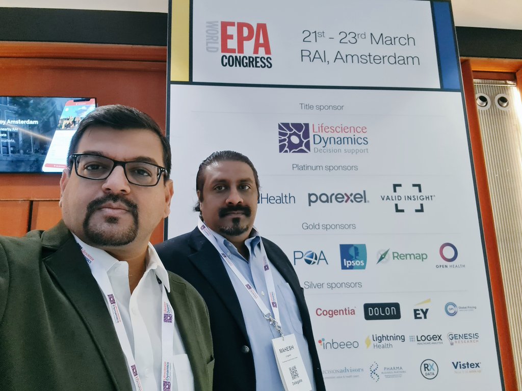 guptadushyant's tweet photo. Hello Healthcare leaders, amazing start to the World EPA Congress #EPAconf. Can't wait to immerse in the engaging discussions and presentations for 3 days. @BorderlessXs #BAhealth @totalbiopharma https://t.co/kk4IomZ3R3