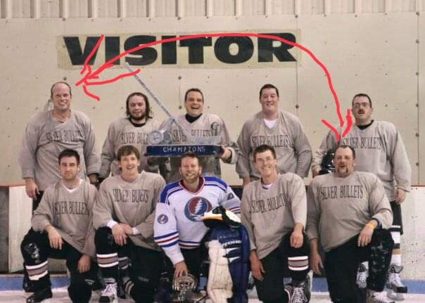 11to7Insurance's tweet photo. @ShawnButler Because I was once on a hockey team with the past acting AG of the U.S????  IDK.  (If I'm going for the "skate" pun, I really need to go to bed).  #BM100 https://t.co/vJDpNa7Qo3