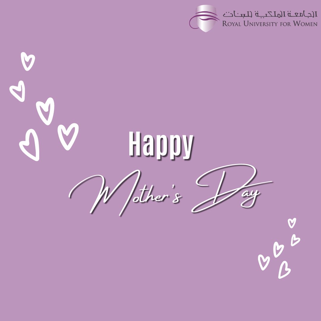RUWBahrain's tweet photo. Happy Mother’s Day!
#Happy #mother #RUW #happymothersday https://t.co/XA5JYSCW6S