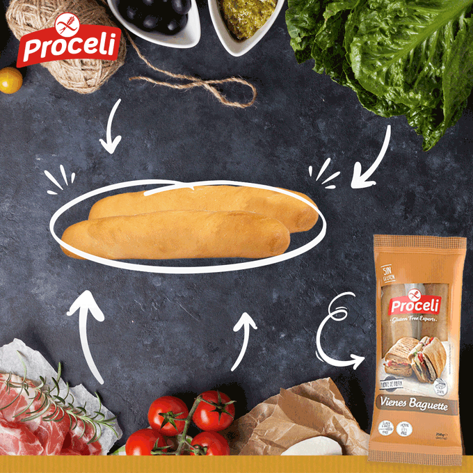 Entre los amantes del #pan 🥖 hay quiénes prefieren disfrutar de una textura crujiente y los que prefieren una miga bien esponjosa, en nuestra Vienes Baguette #singluten puedes encontrar lo mejor de ambos mundos, ¿la has probado? ow.ly/EAtH50GTnpM
