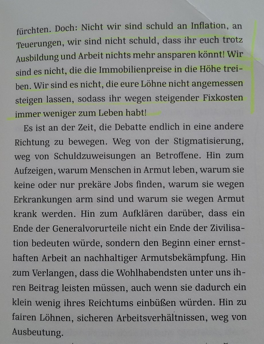 Weil Armutsbashing alltäglich ist. Weil nach unten treten gesellschaftlich akzeptiert ist. Und weil dagegen laut werden nicht gern gesehen wird. Genau deshalb hab ich das Buch geschrieben!