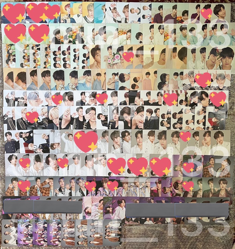 min__133's tweet photo. bts ミニフォト トレカ 交換

譲 画像 1枚目〜3枚目

求 買取 買い取り

※ユニットは多数お譲り不可なものあり
画像4枚目よくお読み下さい
お気軽にリプ dmまでお願いします🙇🏻‍♀️ https://t.co/B65xOuL1Jw