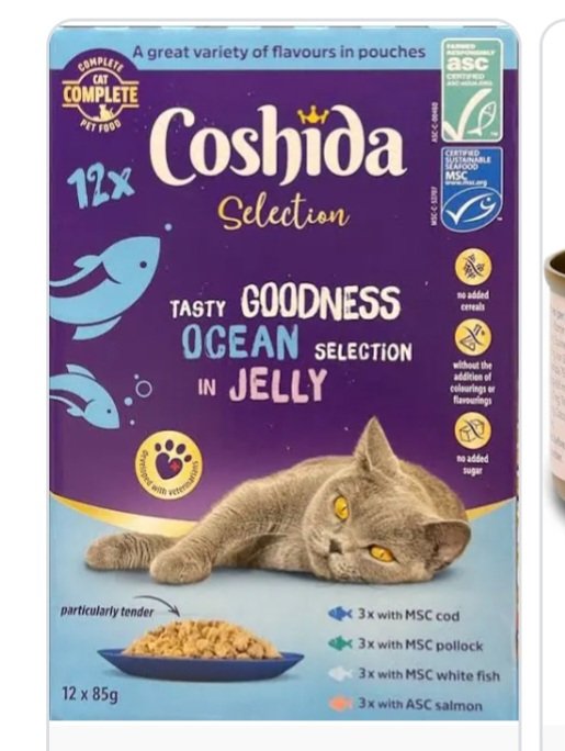 cazcherry's tweet photo. @LidlGB this cat food is always out of stock. Is it discontinued? 
The place where it should be has different product. https://t.co/6soG6kY5dE