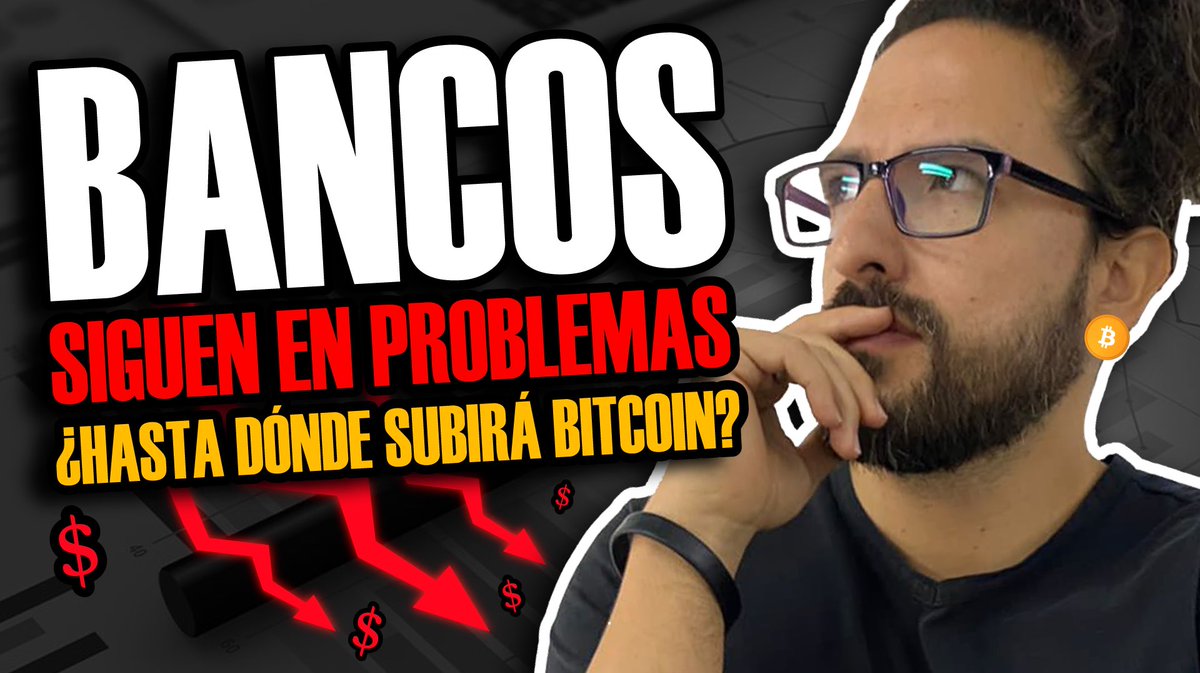 Qué pasa con los bancos ? Bitcoin hasta donde subirá ? youtu.be/qiw6q4CMSGc