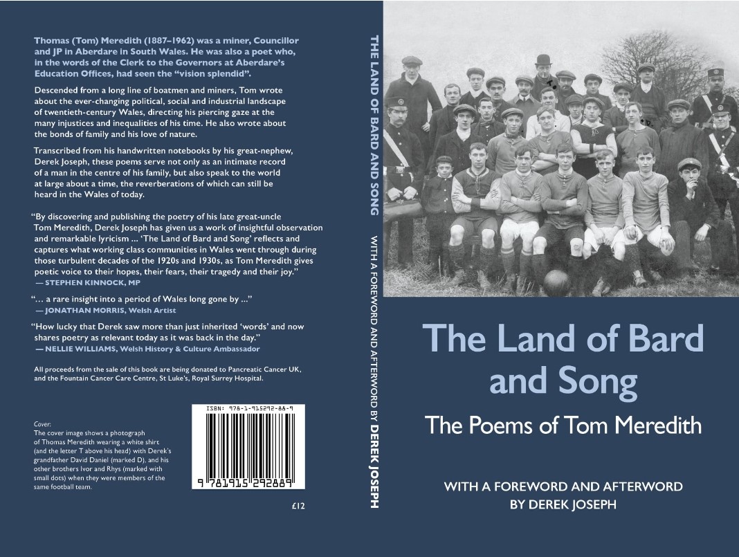 DerekJoseph01's tweet photo. On #WorldPoetryDay thx to all who bought my book of my ancestor Tom Merediths #poems handwritten in the 1930's. I've now donated £1,000+Gift Aid to @FountainCentre &amp; @PancreaticCanUK &amp; will donate from future proceeds - ideal gift or holiday plane read! ❤️ https://t.co/5OQy51K3WY https://t.co/AiAvv2xbYM