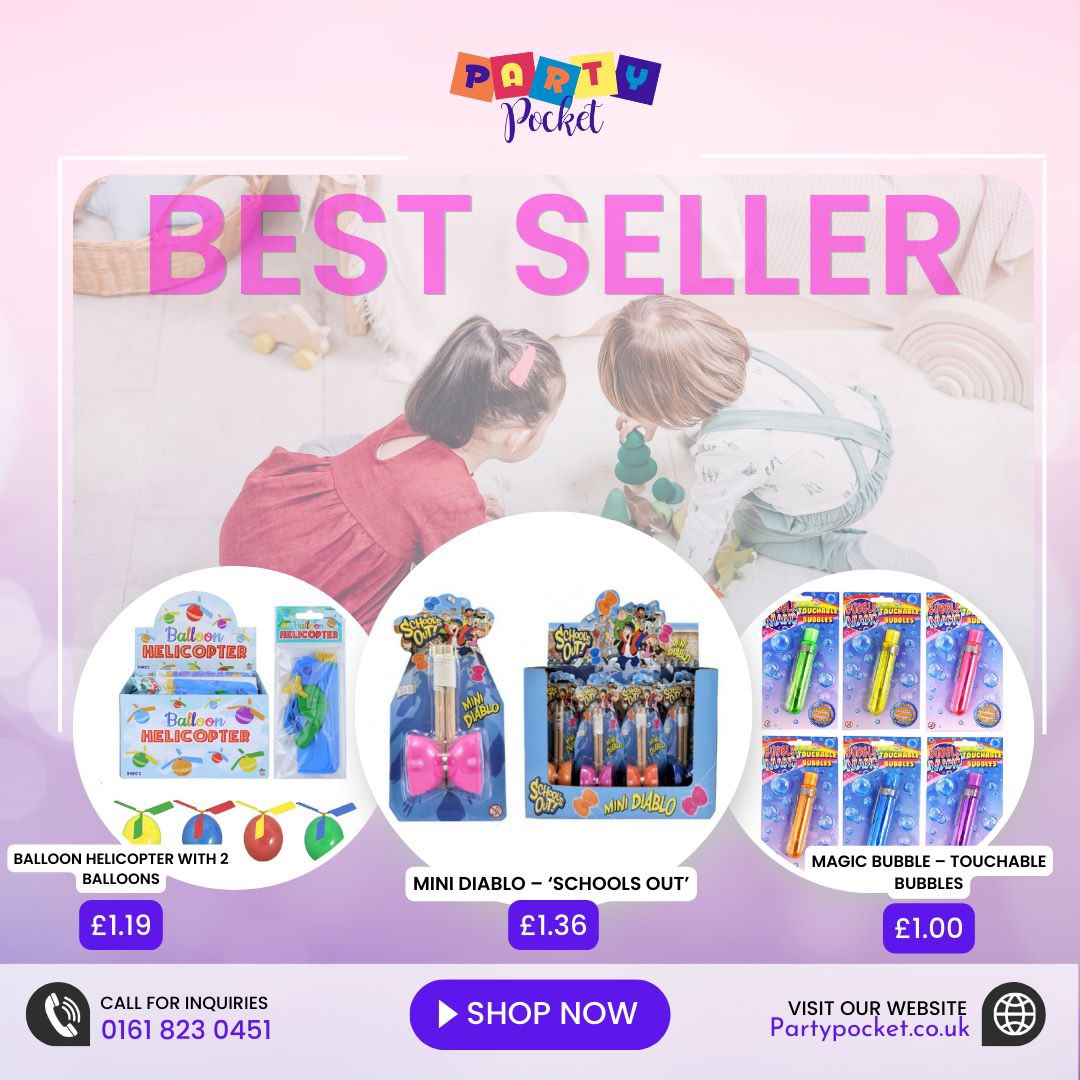 PartyPocket1's tweet photo. Creating memories one toy at a time. Shop our collection of #toys and make playtime unforgettable for your kids. 🌈

 #ToyCollection #ClassicToys #ModernToys #fyp #viral #toys #toy #newstocks #bestsellertoys #toysforkids #kidstoys #toysforkidsonline https://t.co/t4dFr4ACig