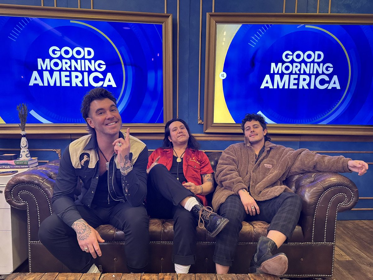 THANK YOU FOR HAVING US @GMA !!! SUCH A SPECIAL MORNING! WE ❤️ YOU! #gma
