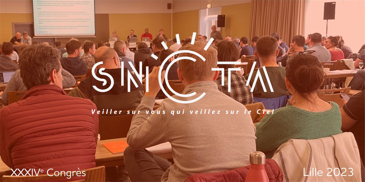 Les adhérents et adhérentes de métropole et d'Outre-mer sont venus travailler et débattre pendant ces cinq jours.
Cette participation nombreuse, qui prouve la vigueur du syndicat, est essentielle à la qualité et la diversité de nos échanges.

#CongresSNCTA #Lille2023
