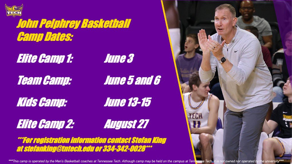 Summer 2023 Camp Schedule ‼️ Call or email for more details