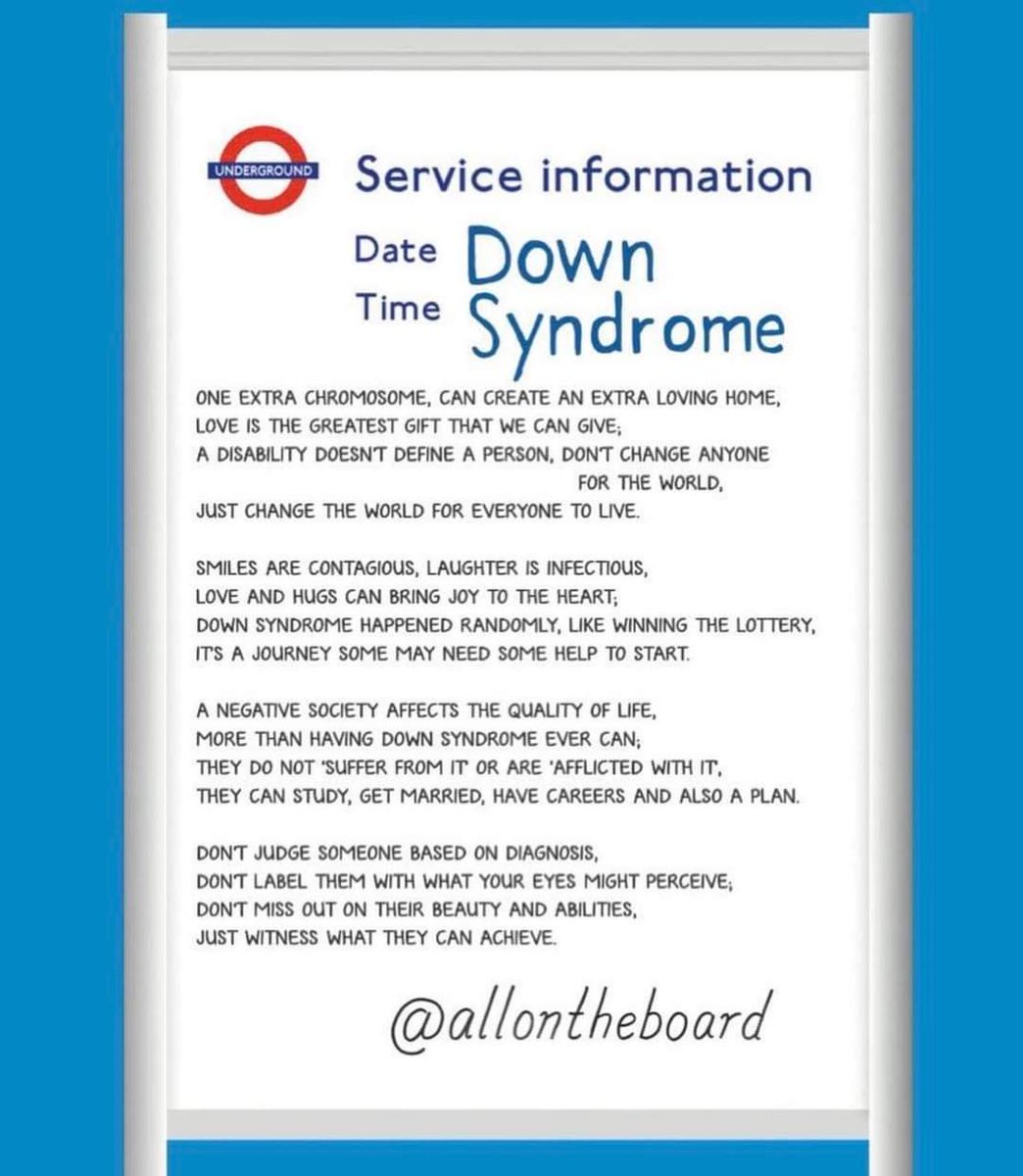 Love this by <a href="/allontheboard/">All On The Board</a> on  #worlddownsyndromeday