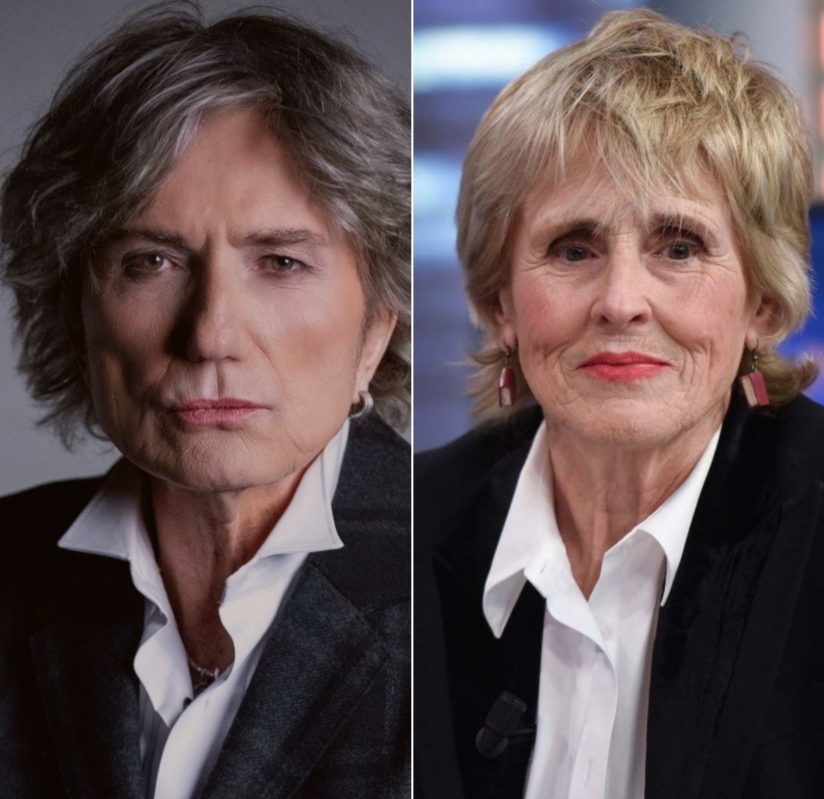 Nuevo corte de pelo de David Coverdale. Cada vez más Mercedes Milá 😜
#parecidosrazonables #davidcoverdale #whitesnake #mercedesmila