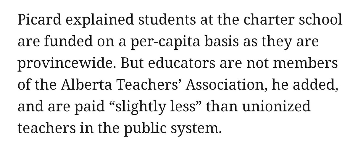 GCarabine's tweet photo. ..and maybe it's time for Charter teachers to #UnionUp?
2/2 https://t.co/KcVvxiSbru