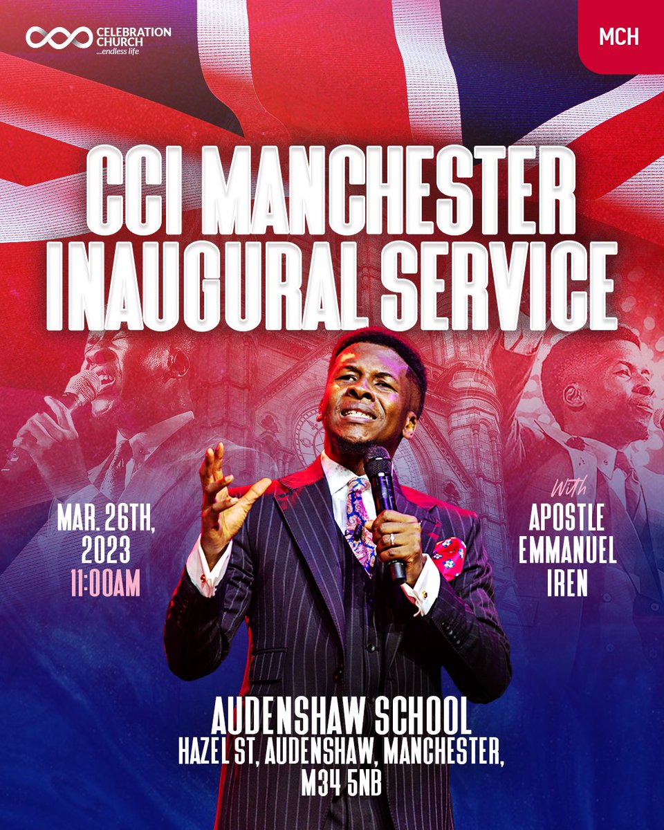 cci__global's tweet photo. ๐ฌ๐ง Manchester, the move of God is here!!! ๐ซต๐พ๐จ๐
Join us at the inaugural service of #CCIManchester this Sunday, the 26th of March;
โช๏ธ Venue: AUDENSHAW SCHOOL
HAZEL ST, AUDENSHAW, MANCHESTER. M34 5NB
๐ฐ๏ธ Time: 11 AM
Spread the word!
We cannot wait to meet you! ๐ฅณ๐๐พ https://t.co/hmGbtdHaay