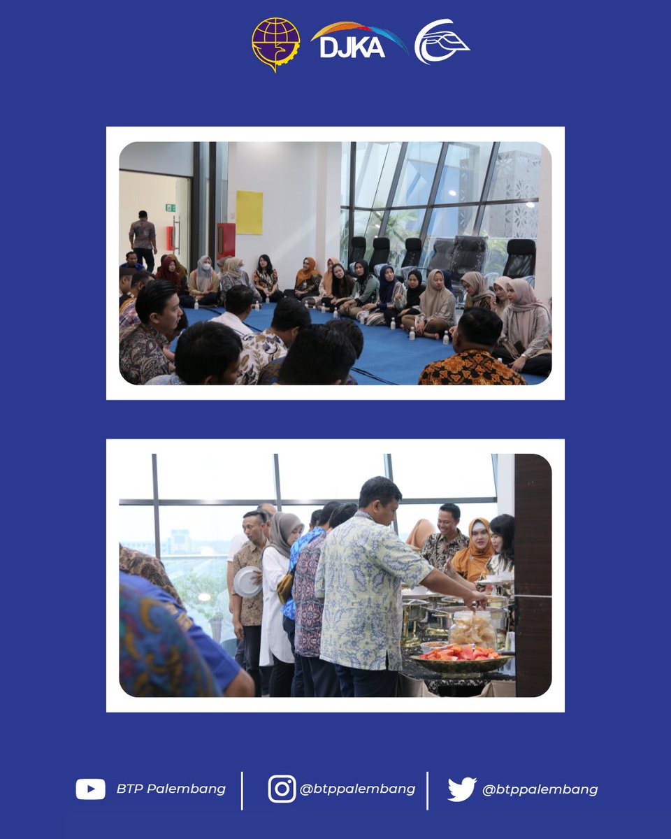 BTPPalembang's tweet photo. Halo #sedulurbtppalembang! Hari ini Selasa, 21 Maret 2023 telah dilaksanakan Munggahan Menyambut Bulan Suci Ramadhan 1444 H bersama Kepala Balai BTP Palembang, Kasubbag TU, Kasi LSKP dan Pegawai BTP Palembang. Serta Tausiyah yang disampaikan oleh Ustad Muhammad Nabil https://t.co/7RoZww9QzZ