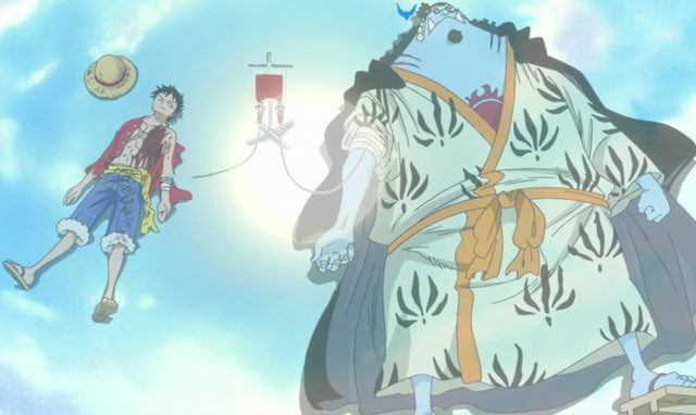 iiiandpg's tweet photo. @eichiroyoda @AbdelhafizSoul1 @LuffabOP Mais à l’île des hommes poissons luffy lui demande de rejoindre son équipage (ici ⬇️) https://t.co/w2x6zcBiQV