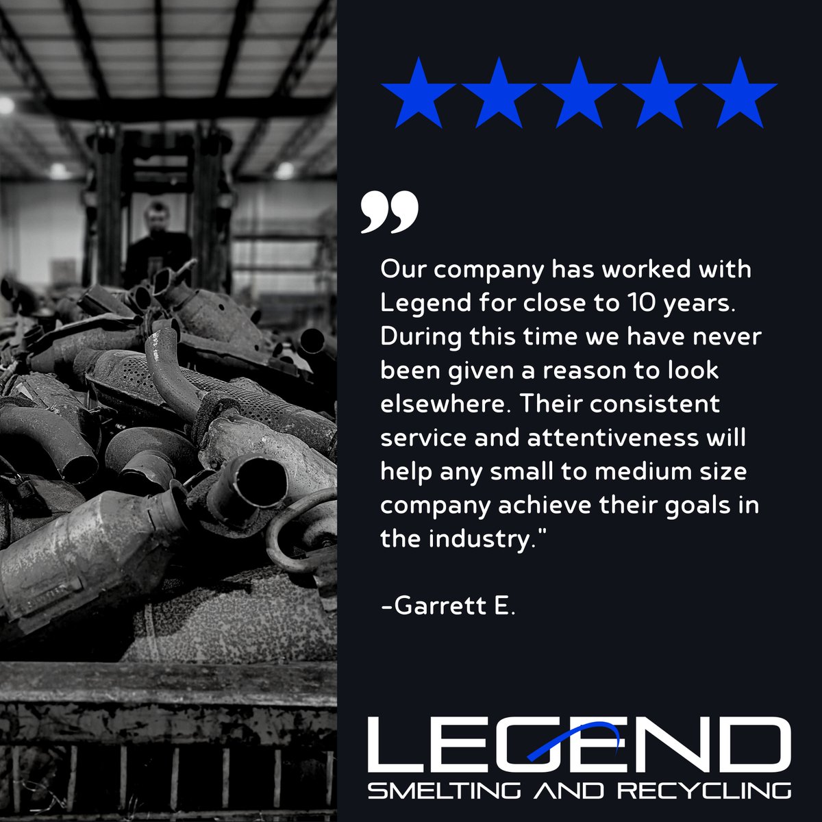 Legend Smelting and Recycling tweet media