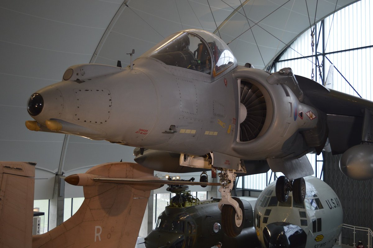 RAFMUSEUM's tweet image. #OnThisDay in 2003 : Harrier Force South takes part in Operation #Telic against Iraqi forces. 
The British part of the larger US-led Operation #IraqiFreedom, sees 30% of the RAF’s available strength deployed to theatre.