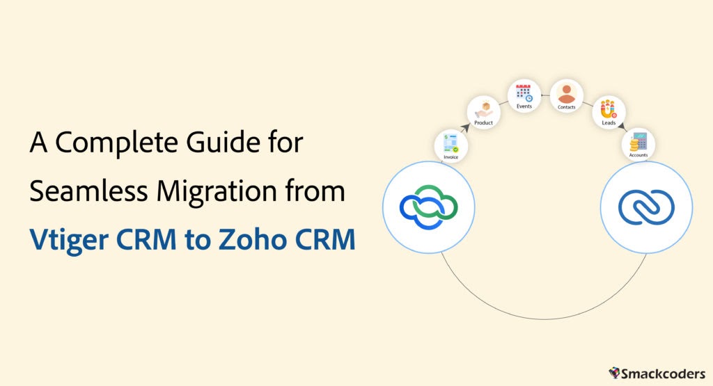 smackcoders's tweet image. 👋Are you planning🤔to migrate from #VtigerCRM to #ZohoCRM? You should definitely read this detailed #migrationguide. 📖This guide covers step-by-step instructions from pre-migration preparation to post-migration tasks. Read👉 smackcoders.com/blog/vtiger-to…
#crmmigration #CRMSoftware