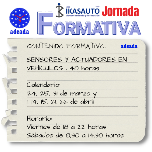 adeada_alava's tweet photo. Os presentamos un nuevo #curso, gratuito, impartido por @IKASAUTO

Con el se quiere conseguir que los #profesionales del sector aumenten su capacitación y producción en sus puestos de #trabajo.

Interesados 945 253 388 o adeada@adeada.com

#adeada #vitoriagasteiz #taller #motor https://t.co/b2ejTD8PSj