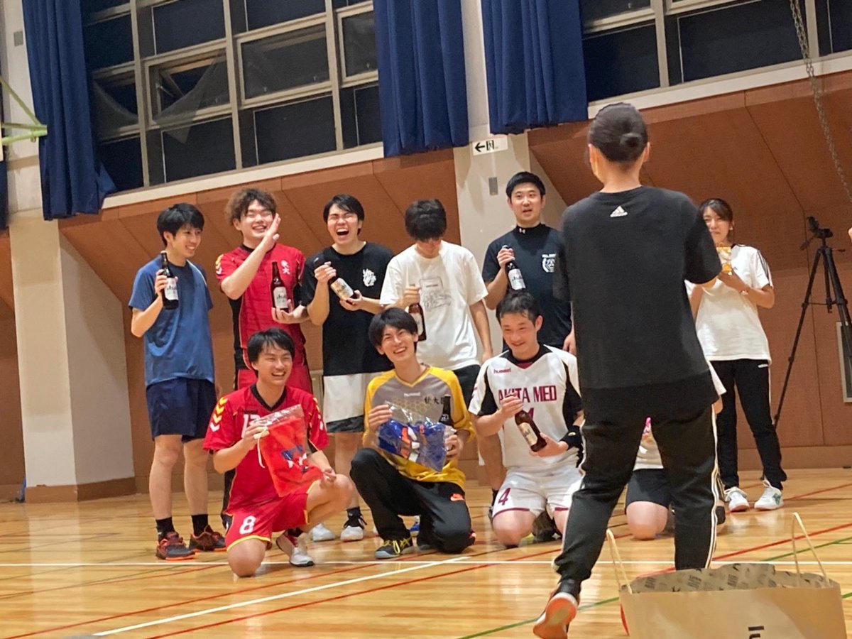 秋田大学医学部ハンドボール部 tweet media