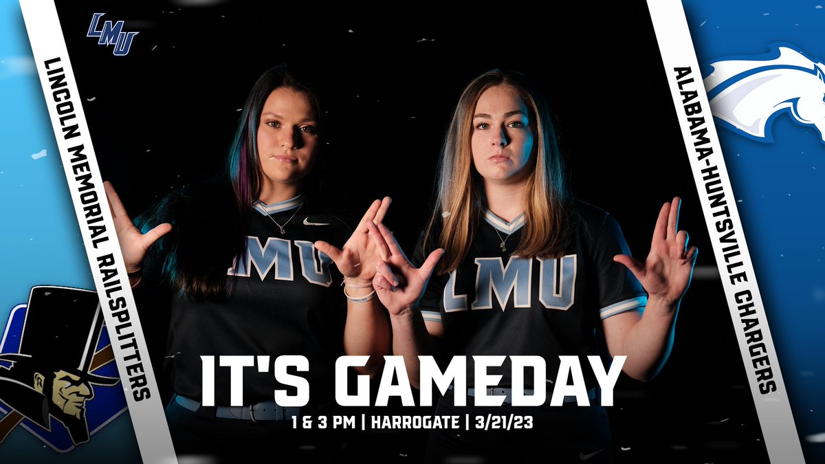 GAMEDAY IN THE GATE!!! LMU TAKES ON ALABAMA-HUNTSVILLE AT 1 &amp; 3 PM!!!

📺 bit.ly/402qlAs
📊 bit.ly/3yT6Xtt