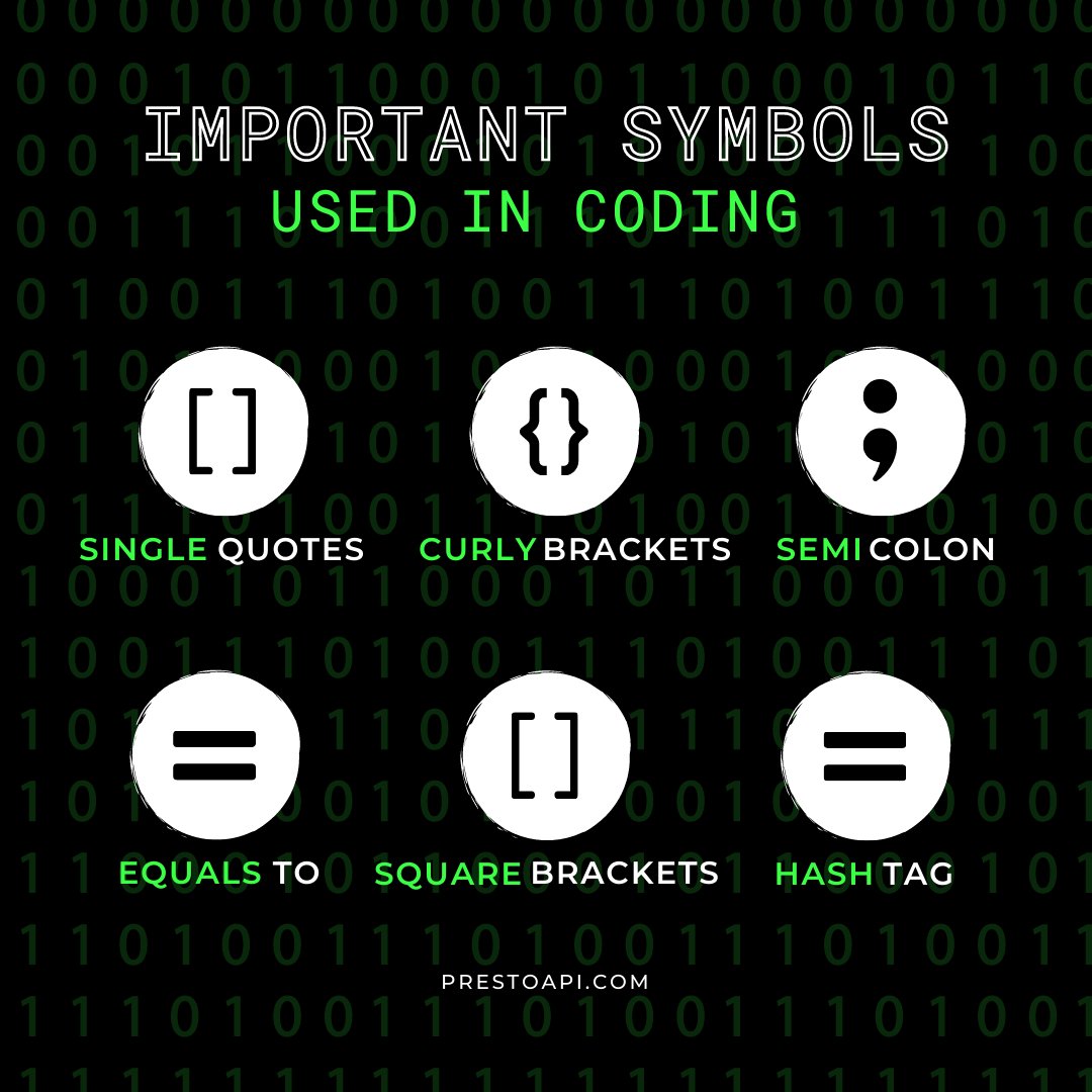PrestoApi's tweet image. A programming language is a system of notation for writing computer programs. Most programming languages are text-based formal languages, but they may also be graphical. And a must for any coders and web devs to know!
#frontenddev #backenddev #codingtips #webdev #webdeveloper
