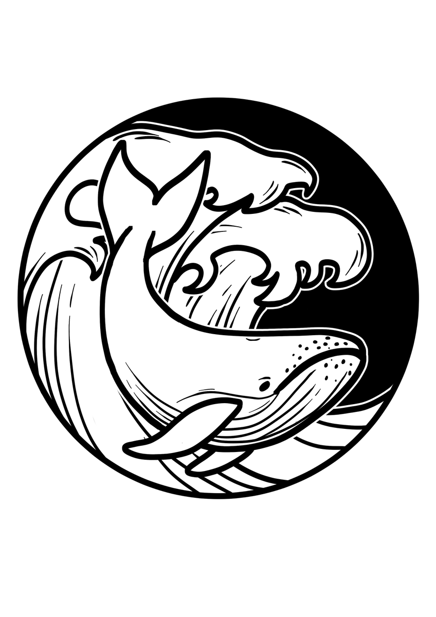 _nirei_'s tweet photo. Whale do be whaling https://t.co/oGEkE6Lzdw