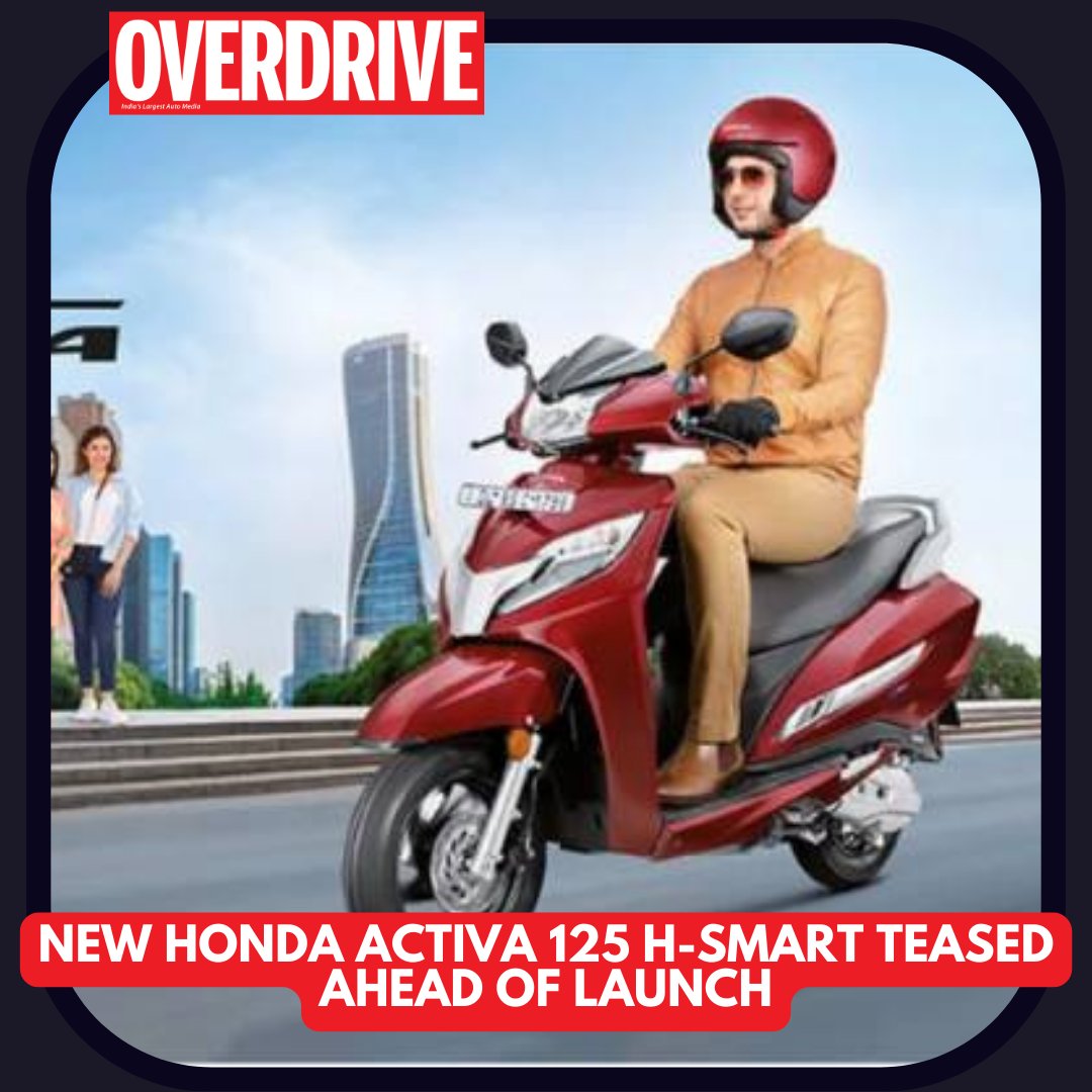odmag's tweet photo. #overdrivenews New Honda Activa 125 H-Smart teased ahead of launch.
Click on the 🔗 https://t.co/ECYBowRMRP
@honda2wheelerin #honda #activa125 #HSmart #2wheelernews #overdrive https://t.co/AJTsVK0U8g