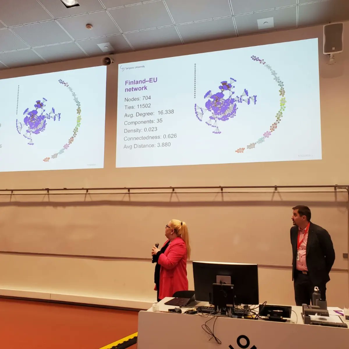 KnetsT's tweet image. Last Friday team KNETS and @Polnet_uio held a joint symposium “Knowledge Networks and Networked Knowledge” #nera2023 conference.  We want to thank our discussants Linda Rönnberg and Petteri Hansen for their insightful comments and great discussion!