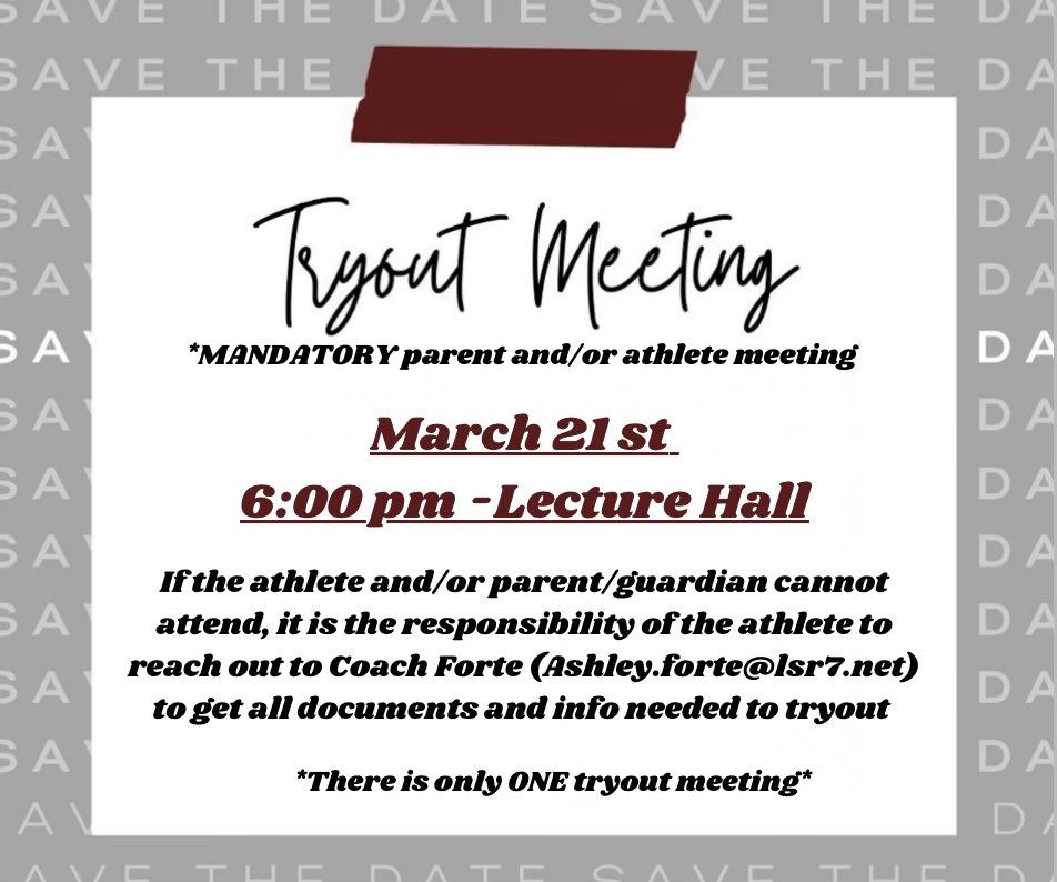 TONIGHT! SEE YOU THERE!!