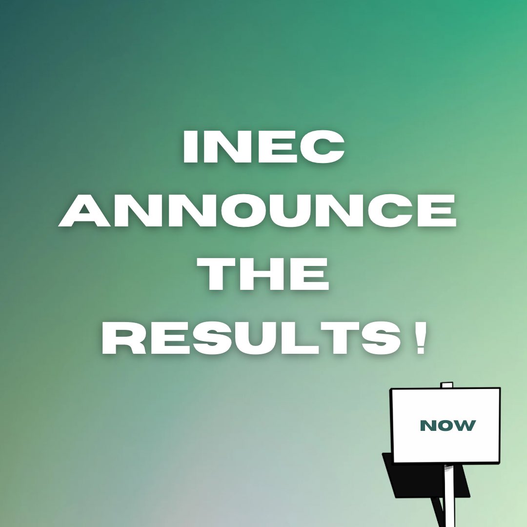 _BigJustin_'s tweet photo. For how long must we wait? 

INEC do the needful and declare the result and let those who are unsatisfied with the outcome go to court.

#AnnounceEnuguResults
#InecAnnounceEnuguResult https://t.co/GcaayBtZep