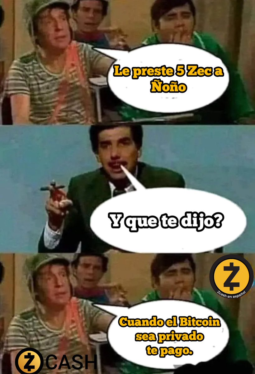 edelson_johel's tweet photo. Bueno que les puedo decir el BTC será privado cuando las ranas echen pelos...
#zcash #Memes $ZEC https://t.co/Qzqoo36r1m
