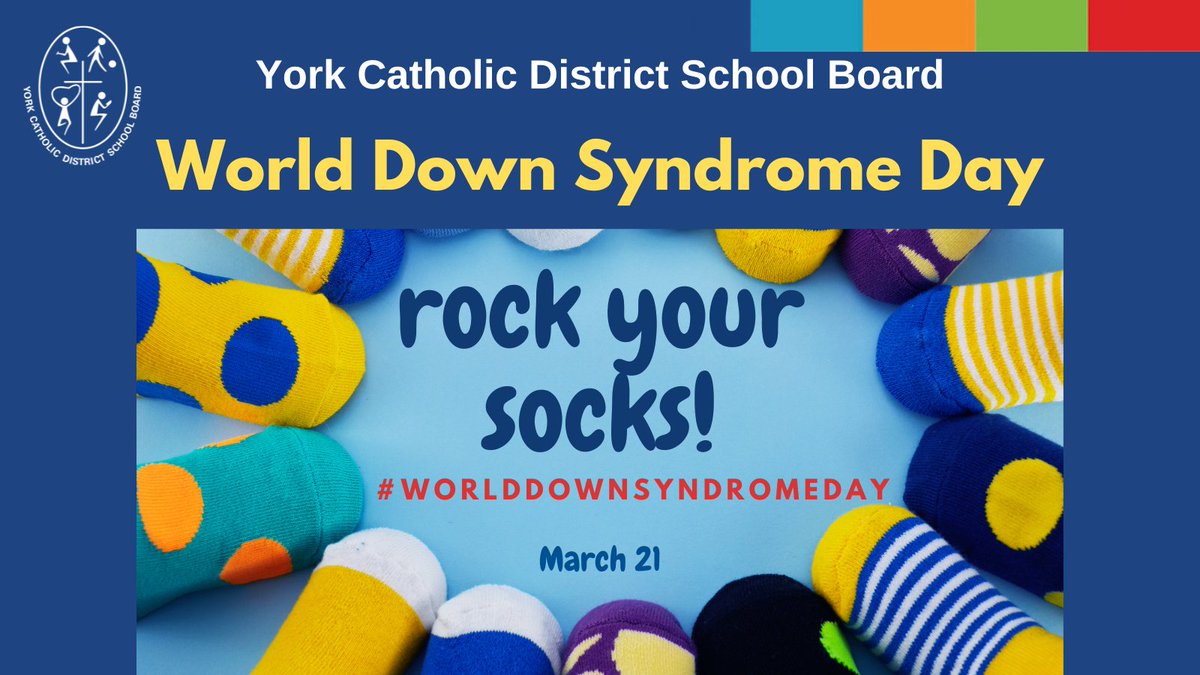 World Down Syndrome Day takes place on the 21st day of the 3rd month to signify the uniqueness of the triplication (trisomy) of the 21st chromosome which causes Down syndrome.
#WorldDownSyndromeDay #rockyoursocks