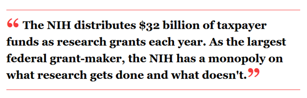 Read more about the article Pfizer’s secret collusion with the National Institutes of Health.

Under the 198