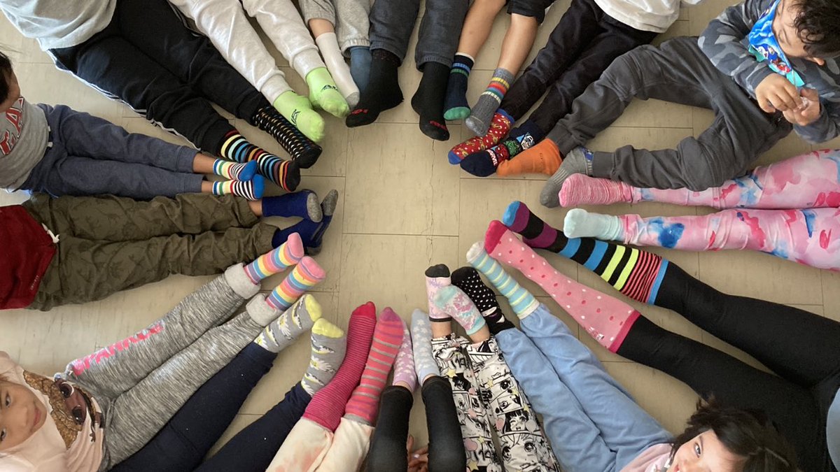 Celebrating our differences on Downs Syndrome Day 🧦 🧦🧦