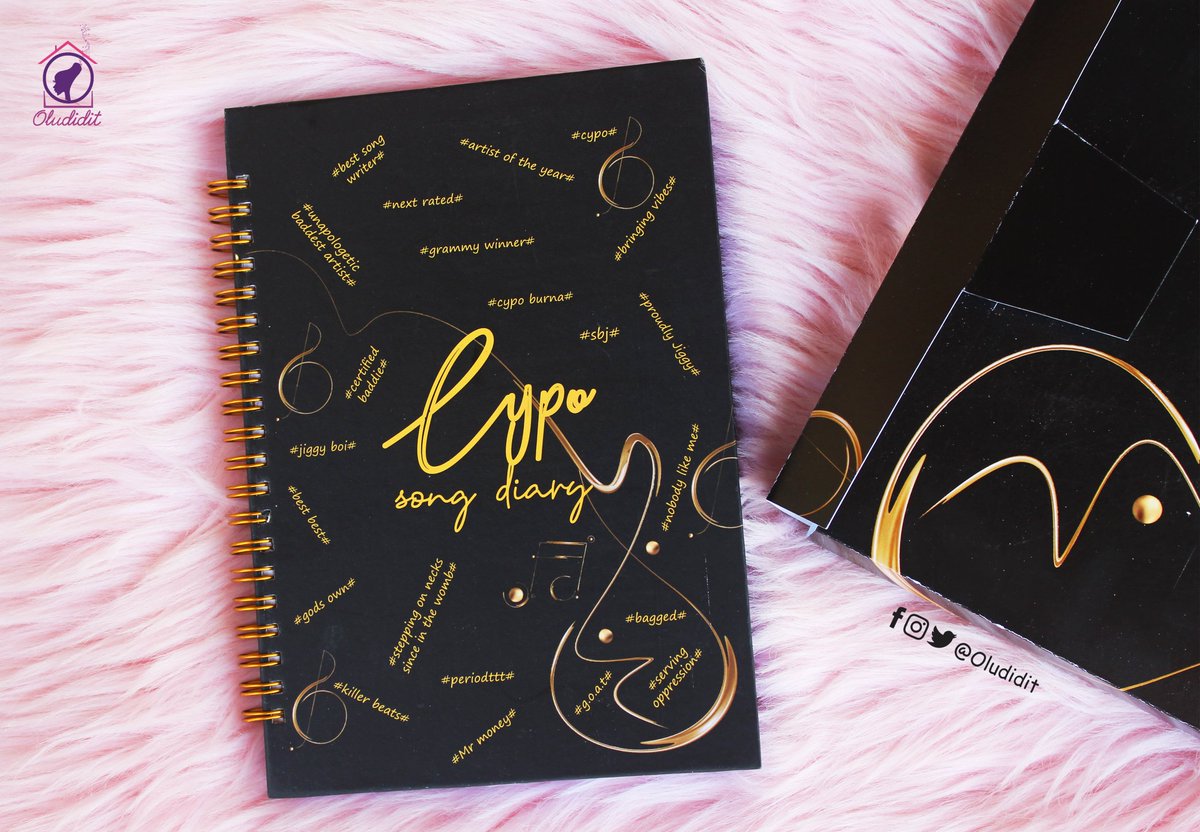 Oludidit's tweet image. Know a song writer? 🎶 🎶 This personalized journal is the perfect gift you can get for them to write down their lyrics and create beautiful songs. It&apos;s an appropriate gift for their birthday, song release, or...instagram.com/p/CqC9kO_j12Q/…
#AbujaTwitterCommunity
#personalizedjournal