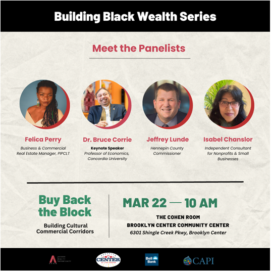 CAPIUSA1982's tweet image. Join us for an important discussion on supporting Black entrepreneurs and small business owners in retaining, growing, and scaling their businesses. 

eventbrite.com/e/buy-back-the…