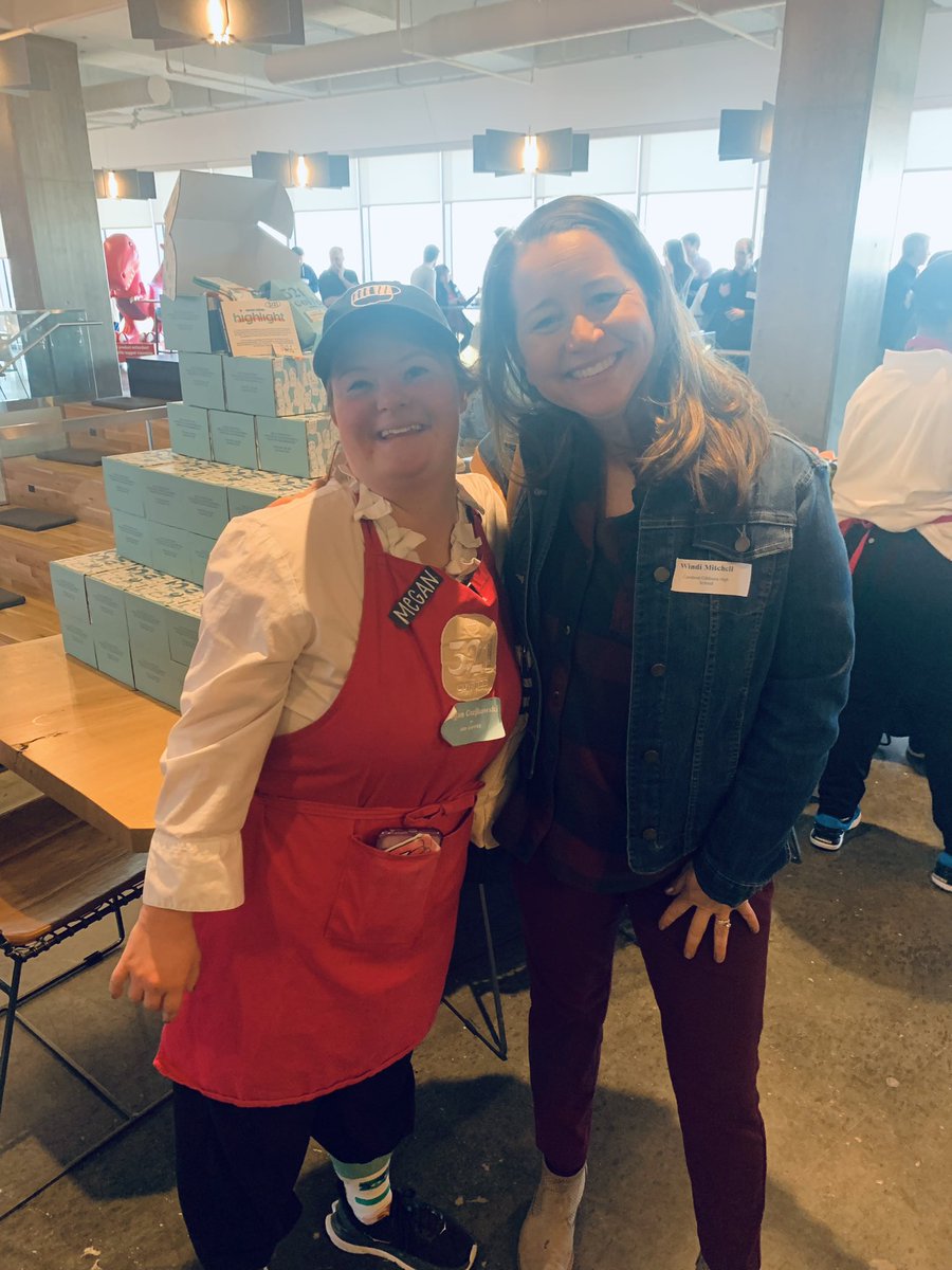 Celebrating World Down Syndrome Day with the amazing 321 Coffee family! <a href="/drink321coffee/">321 Coffee</a> <a href="/Meyerlistic/">Gary Meyerl</a> #GibbonsServes <a href="/cghsnc/">Cardinal Gibbons High School</a>