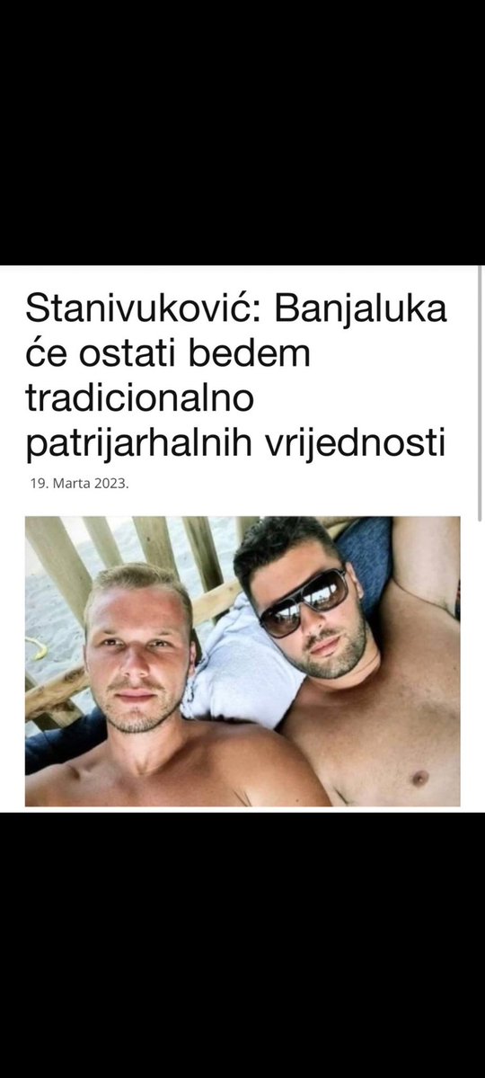 Brdjanin74's tweet photo. @SrkiPuhalo Pa nece  valjda sa matrijarhatom da se jebe, covek izgleda vise svoj pol ceni. Pa ako moze gradonacelnik u svoja cetri zida, sta sad tu neki traze da setaju, te narusavaju na daleko poznate I cuvene vrednote dodiklanda. https://t.co/7GK4gNAr7C