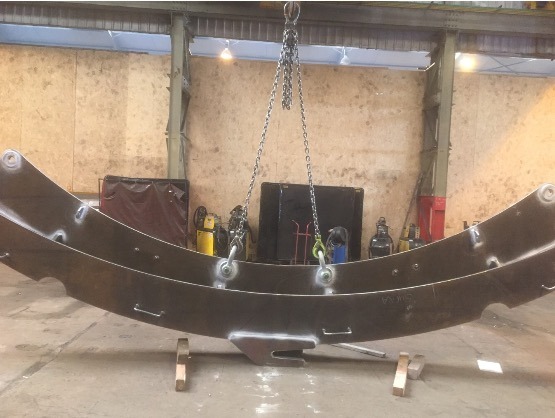 MASfabLimited's tweet image. We were commissioned to fabricate a subsea pliant cable wave control by a renewable energy client. 
These photos show progress from fabrication to the finished painted product.

Find out more about what we do: bit.ly/MASfabNE

#oilandgas #renewableenergy
