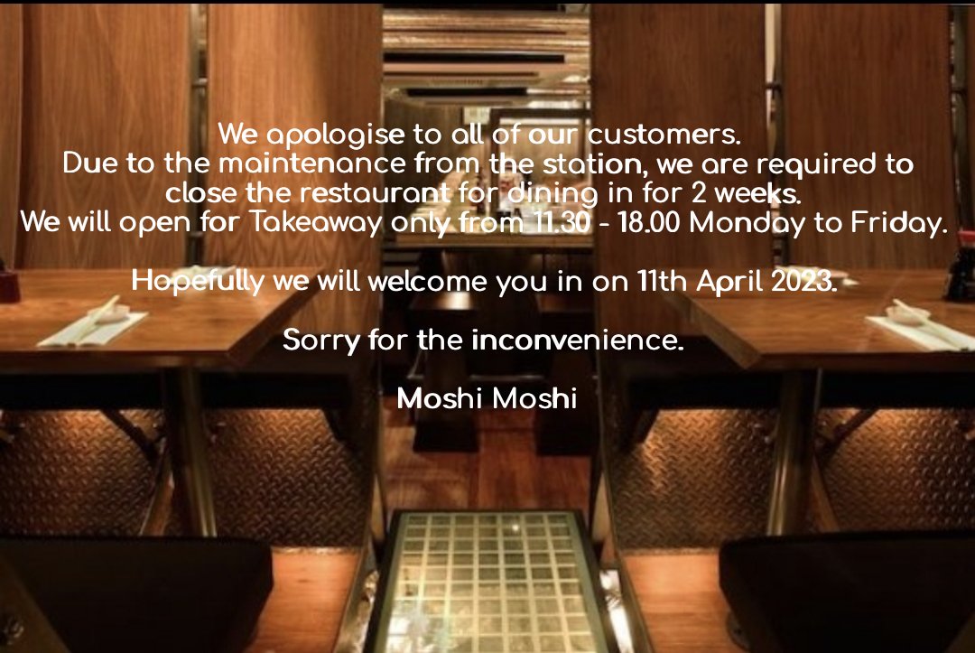 MoshiMoshiLDN's tweet photo. 😢🤞 https://t.co/pAzySObv8w