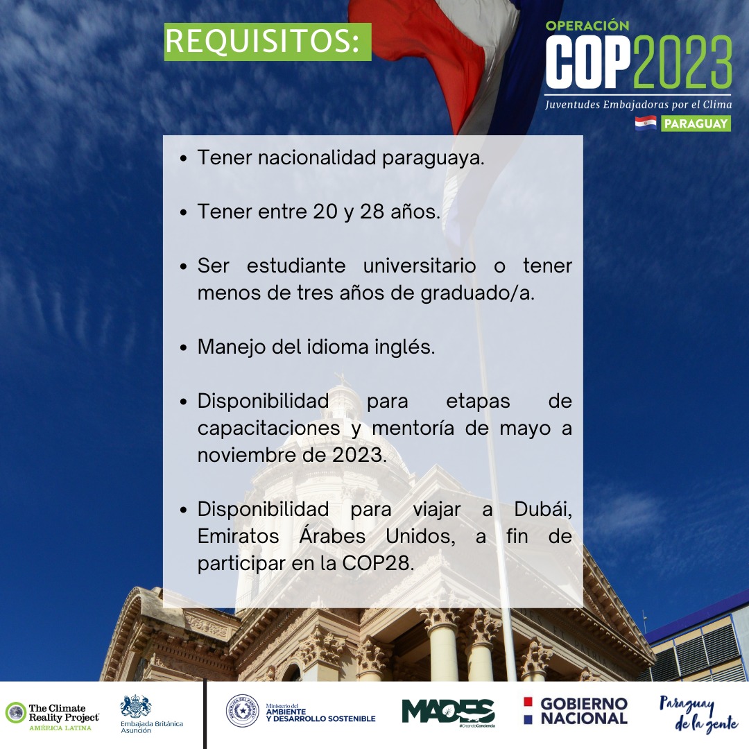 Ministerio del Ambiente y Desarrollo Sostenible Py tweet media