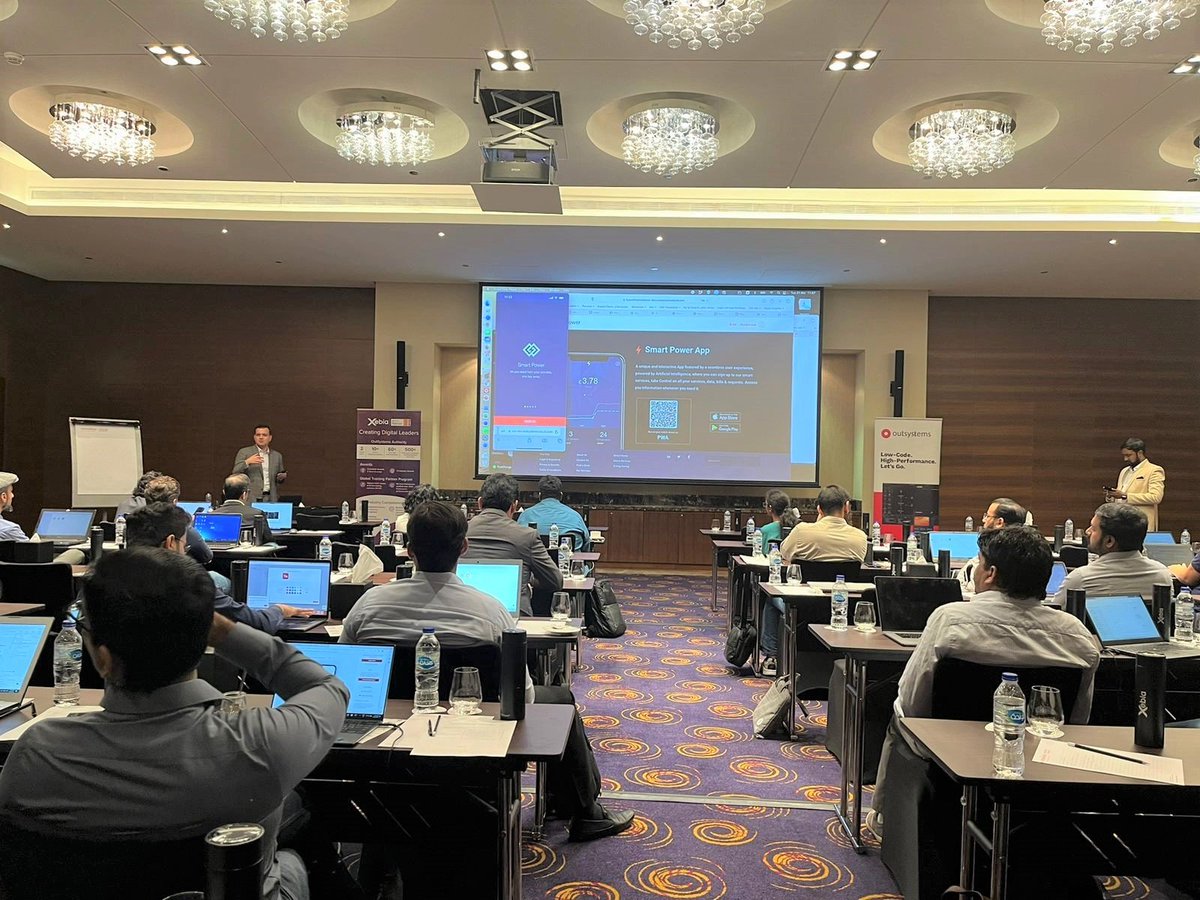 theailowcodelab's tweet image. .@OutSystems + #Xebia co-hosted Jump Start for MEA is happening now in Dubai!

#lowcode