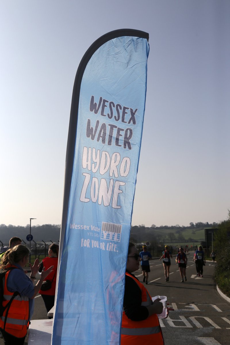 RaceNationEvent's tweet photo. At Yeovil Half'22, @wessexwater_ saved nearly 2k plastic bottles from landfill โ Help us beat that this year!โ
By providing fresh tap water๐งin their HydroZones, they help us reduce the use of single-use plastic bottles at #YHM23 & promote #cupless, #sustainable racing๐โโ๏ธ๐๐โโ๏ธ https://t.co/c3ZgNYdM2L