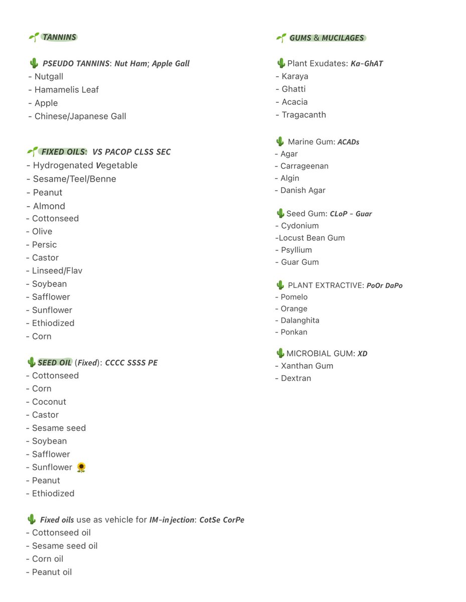 RABBInsulin_'s tweet photo. M2 - Pharmacognosy 🌱 https://t.co/hxBYySN4ah