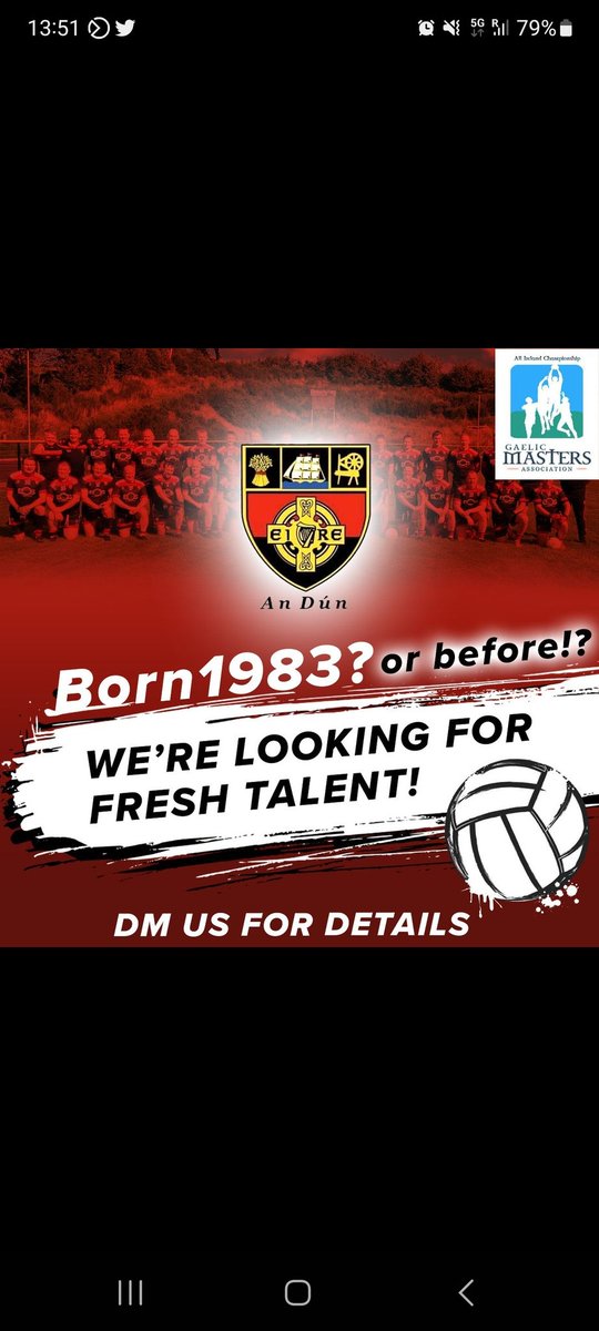 Please share and DM us if interested. Season and training starts soon!